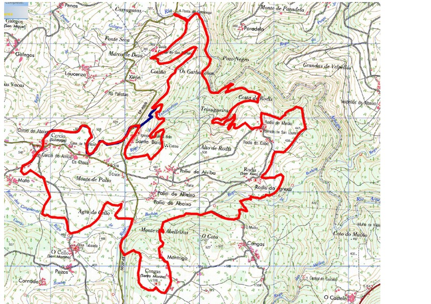 MAPA cercio e sobreirais
